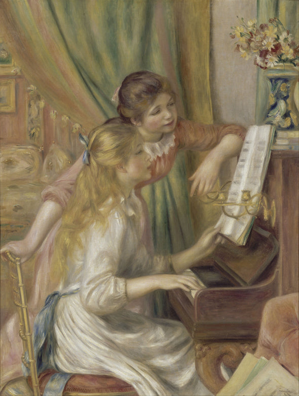 Pierre-Auguste Renoir - Girls at the Piano