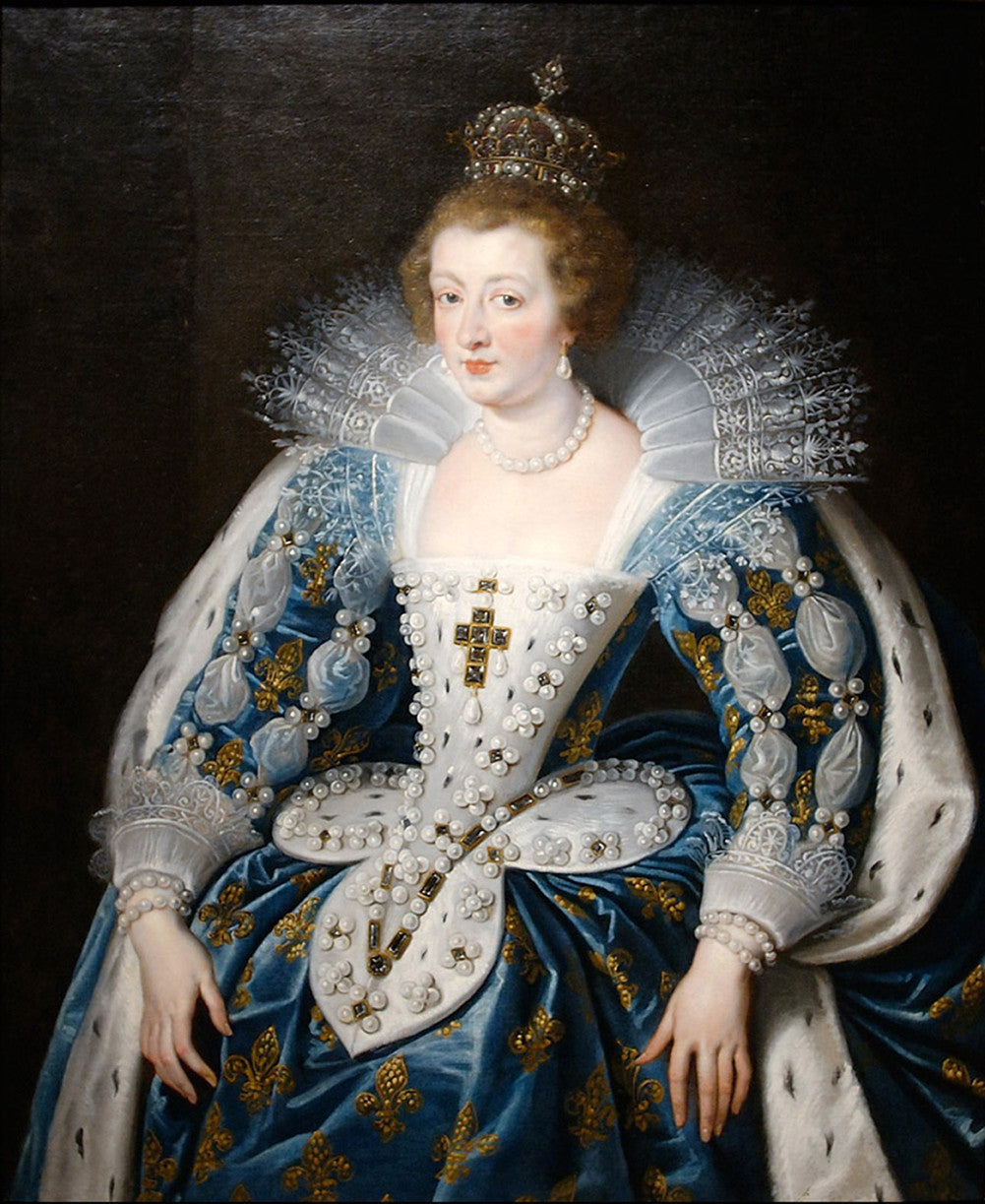 Peter Paul Rubens - Portrait of Anna of Austria, Queen of France-Reproduction-Get Custom Art