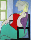Pablo Picasso - Femme Assise Pres D'Une Fenetre