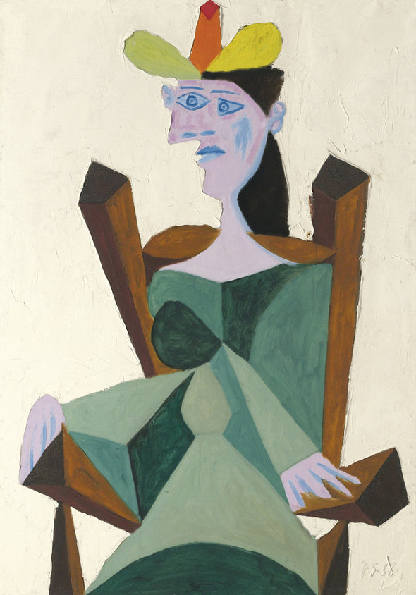 Pablo Picasso - Femme Assise Sur Une Chaise