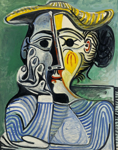 Pablo Picasso - Femme au Chignon et au Chapeau