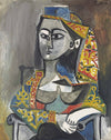 Pablo Picasso - Femme au costume turc dans un fauteuil