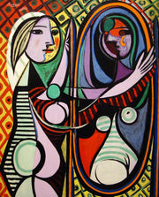 Pablo Picasso - Girl Before a Mirror-Reproduction-Get Custom Art