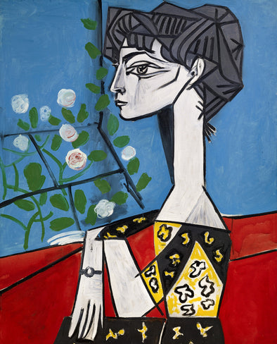Pablo Picasso - Jacqueline with Flowers