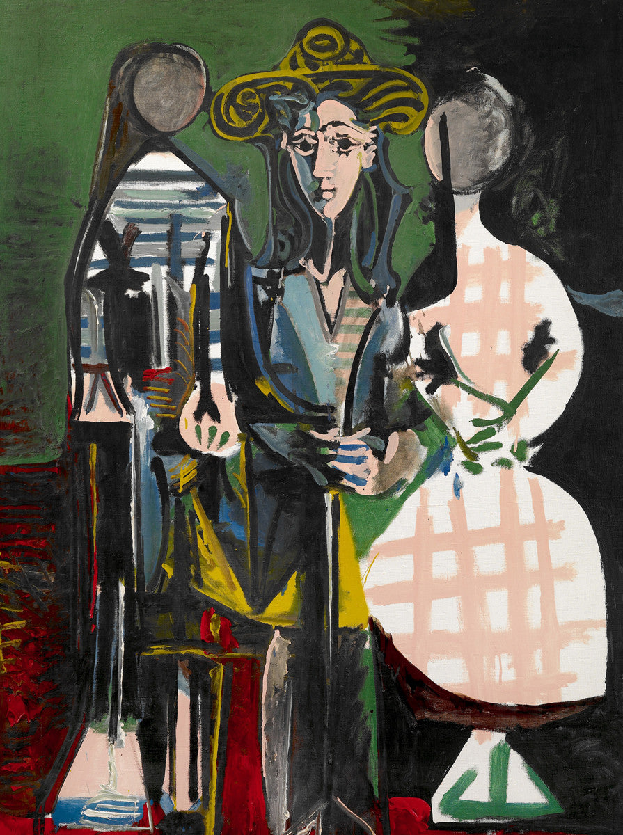 Pablo Picasso - Jacqueline with Paloma and Catherine-Reproduction-Get Custom Art