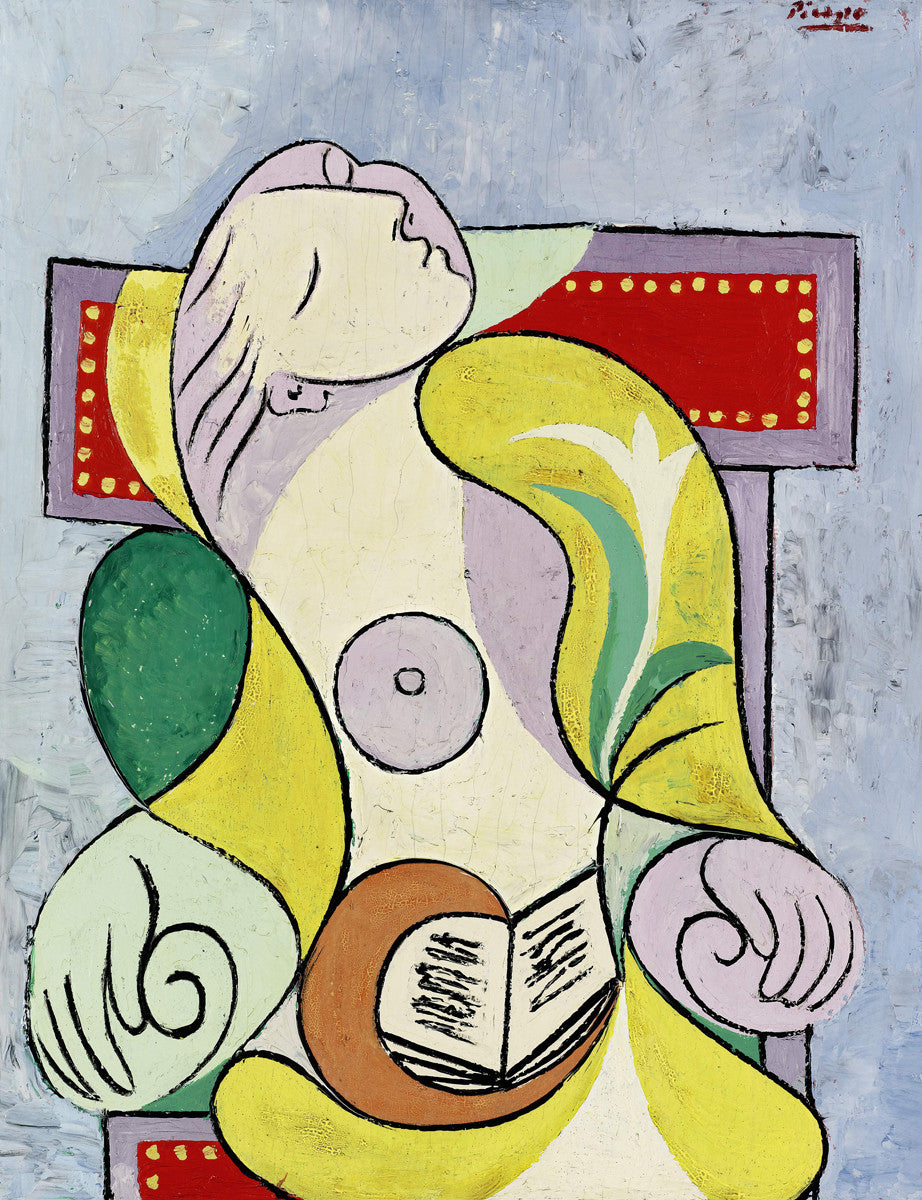 Pablo Picasso - La Lecture-Reproduction-Get Custom Art