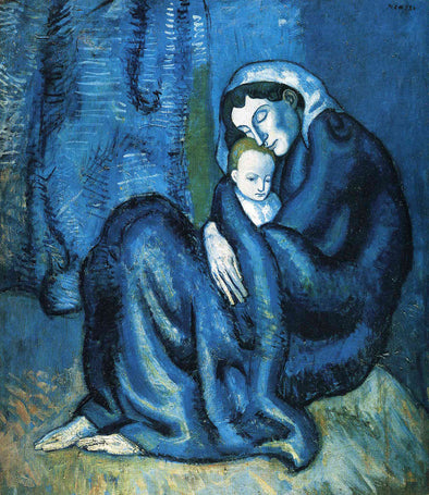 Pablo Picasso - Mother and Child