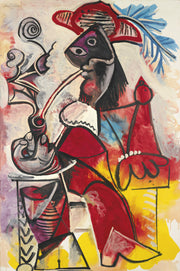 Pablo Picasso - Mousquetaire À La Pipe-Reproduction-Get Custom Art