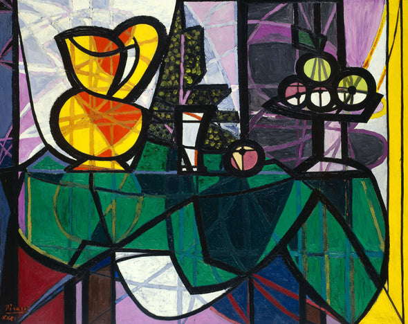 Pablo Picasso - Pitcher and a Bowl of Fruit