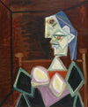 Pablo Picasso - Profile of a Woman With Blue Hair