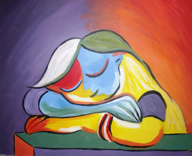 Pablo Picasso - Sleeping Girl