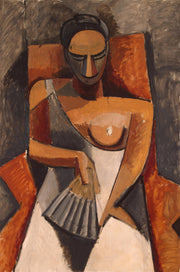Pablo Picasso - Woman with a Fan-Reproduction-Get Custom Art