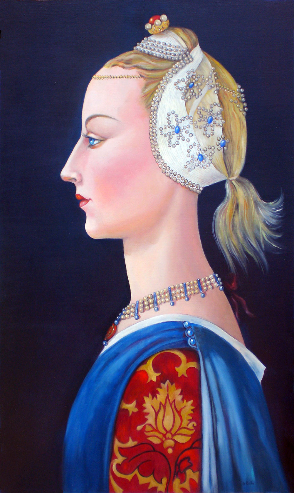 Paolo Uccello - Portrait of Young Woman-Reproduction-Get Custom Art