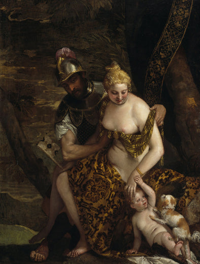 Paolo Veronese - Mars, Venus and Cupid