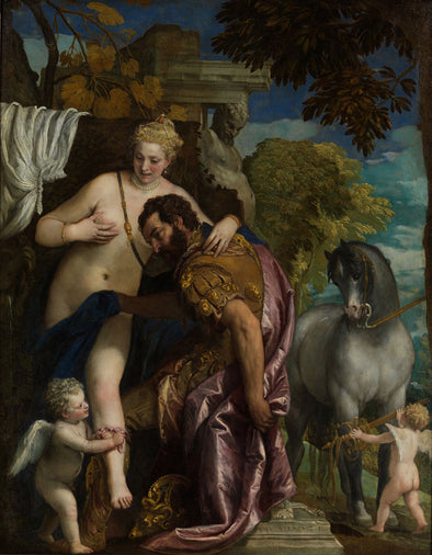 Paolo Veronese - Mars and Venus United by Love