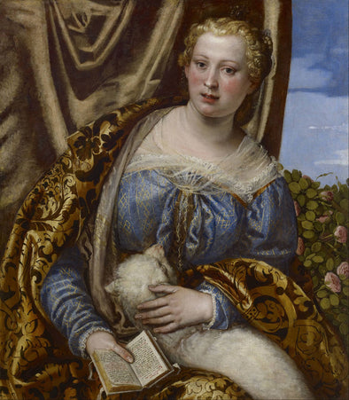 Paolo Veronese - Portrait of a Lady as Saint Agnes