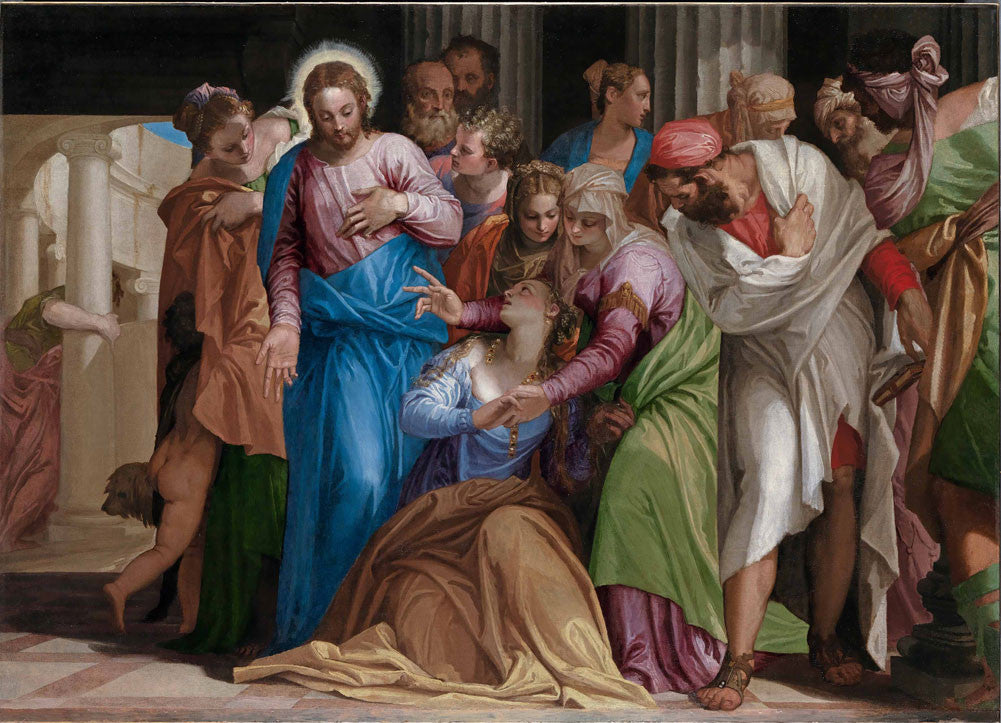 Paolo Veronese - The Conversion of Mary Magdalene-Reproduction-Get Custom Art