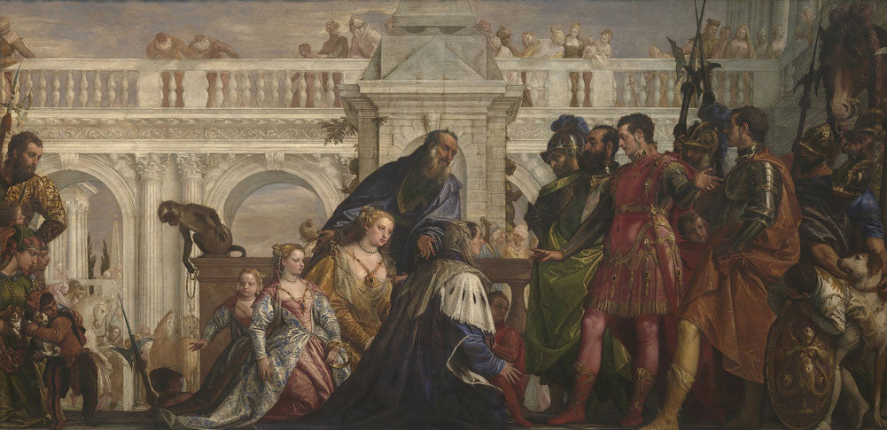 Paolo Veronese - The Family of Darius before Alexander-Reproduction-Get Custom Art