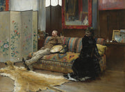 Pascal Dagnan-Bouveret - Gustave Courtois in his Studio-Reproduction-Get Custom Art