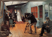 Pascal Dagnan-Bouveret - Wedding Party at the Photographer's Studio-Reproduction-Get Custom Art