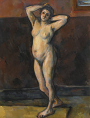 Paul Cézanne - Femme Nue Debout-Reproduction-Get Custom Art