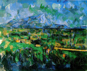 Paul Cézanne - Mont Sainte-Victoire Seen from Les Lauves-Reproduction-Get Custom Art