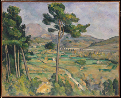 Paul Cézanne - Mont Sainte-Victoire seen from Bellevue