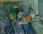Paul Cézanne - Still Life with a Ginger Jar and Eggplants-Reproduction-Get Custom Art