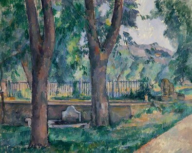Paul Cézanne - The Pool at the Jas de Bouffan