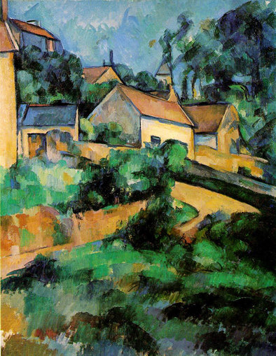 Paul Cézanne - Turning Road at Montgeroult