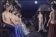 Paul Delvaux - The Great Sirens-Reproduction-Get Custom Art