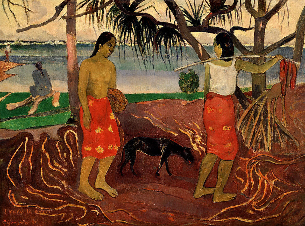 Paul Gauguin - I Raro te Oviri-Reproduction-Get Custom Art