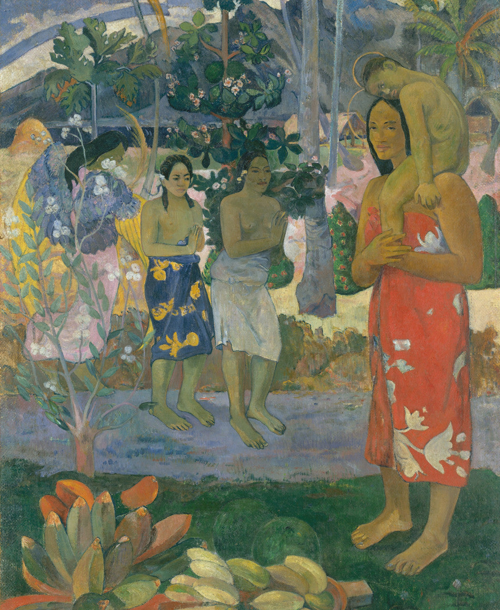 Paul Gauguin - Ia Orana Maria (Hail Mary)-Reproduction-Get Custom Art