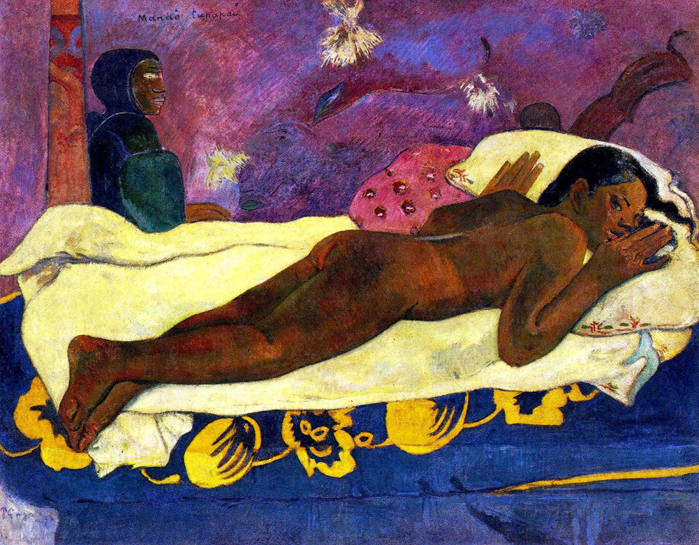 Paul Gauguin - Manau Tupupau (The Spirit of the Dead Watches)-Reproduction-Get Custom Art