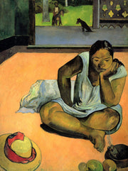 Paul Gauguin - The Brooding Woman-Reproduction-Get Custom Art