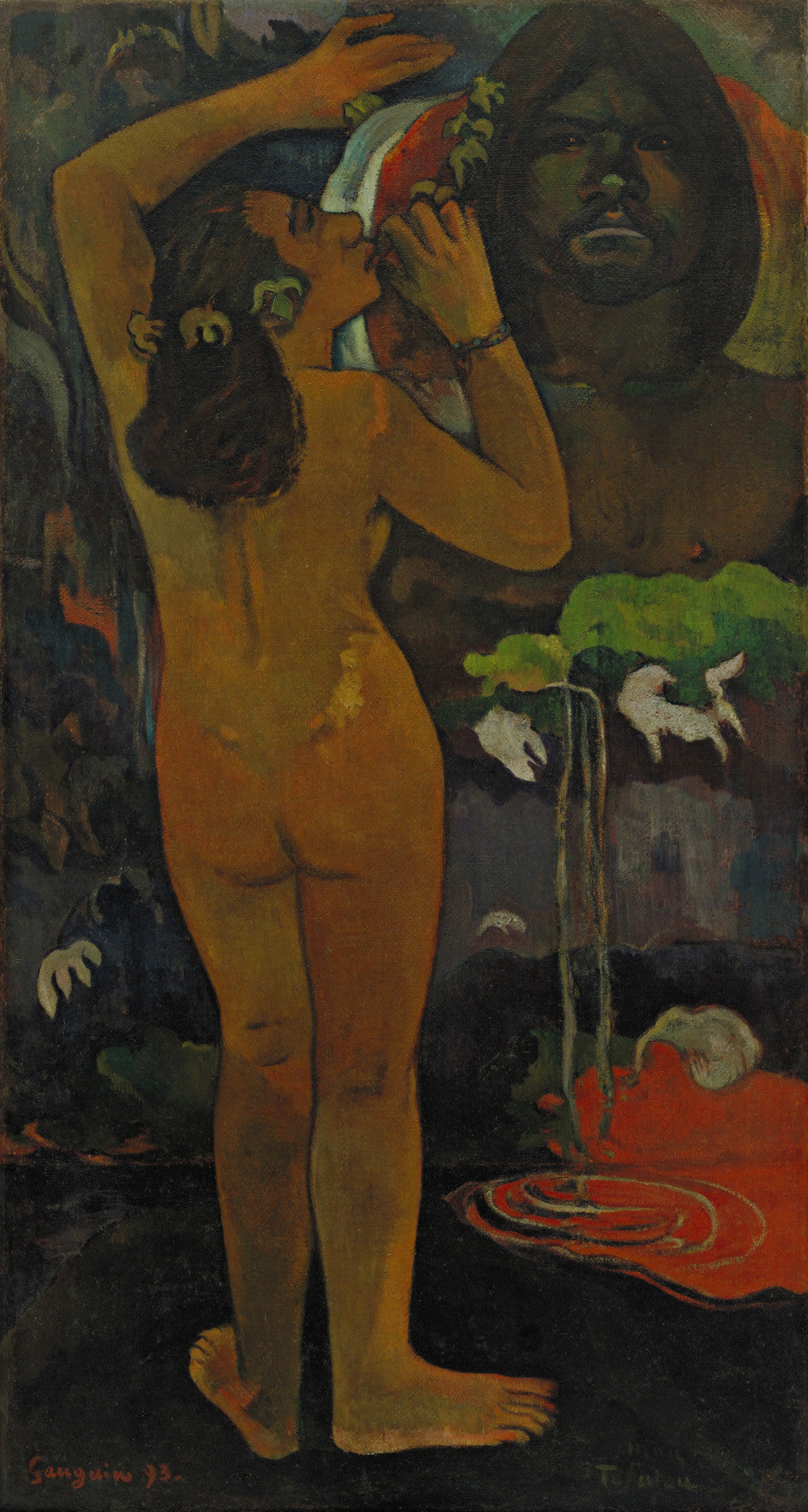 Paul Gauguin - The Moon and the Earth-Reproduction-Get Custom Art