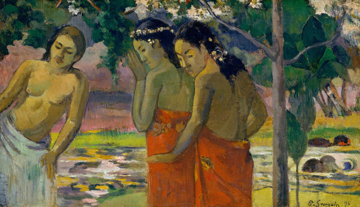 Paul Gauguin - Three Tahitian Women-Reproduction-Get Custom Art