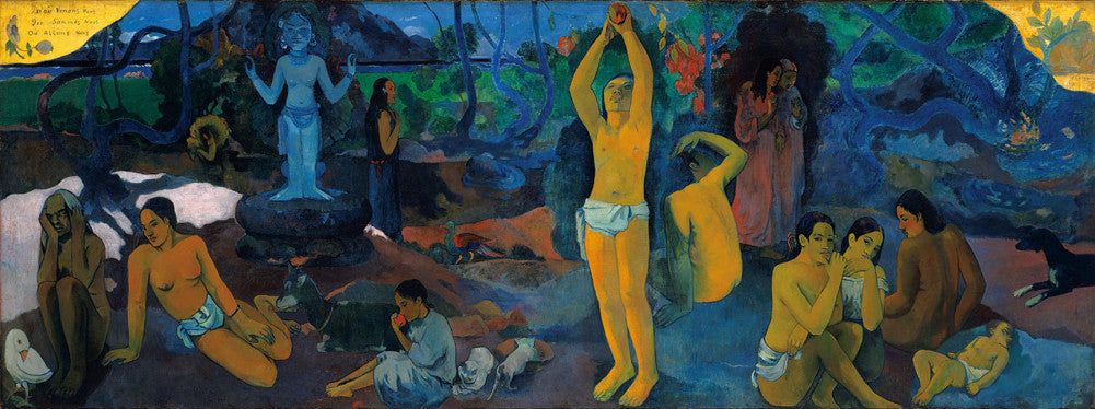 Paul Gauguin - Where Do We Come From ? What Are We ? Where Are We Going ?-Reproduction-Get Custom Art