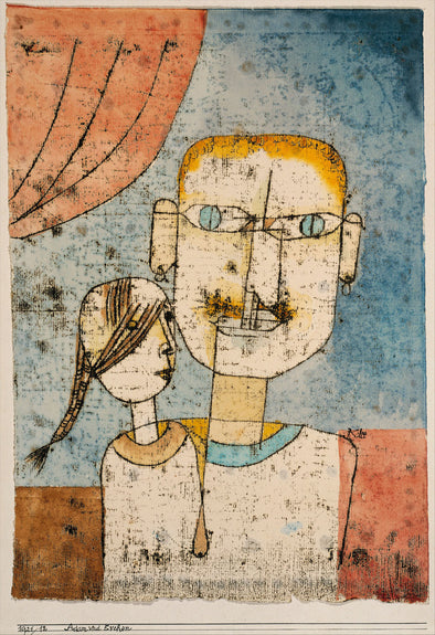 Paul Klee - Adam and Little Eve