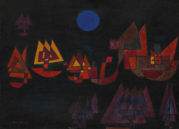 Paul Klee - Ships in the Dark