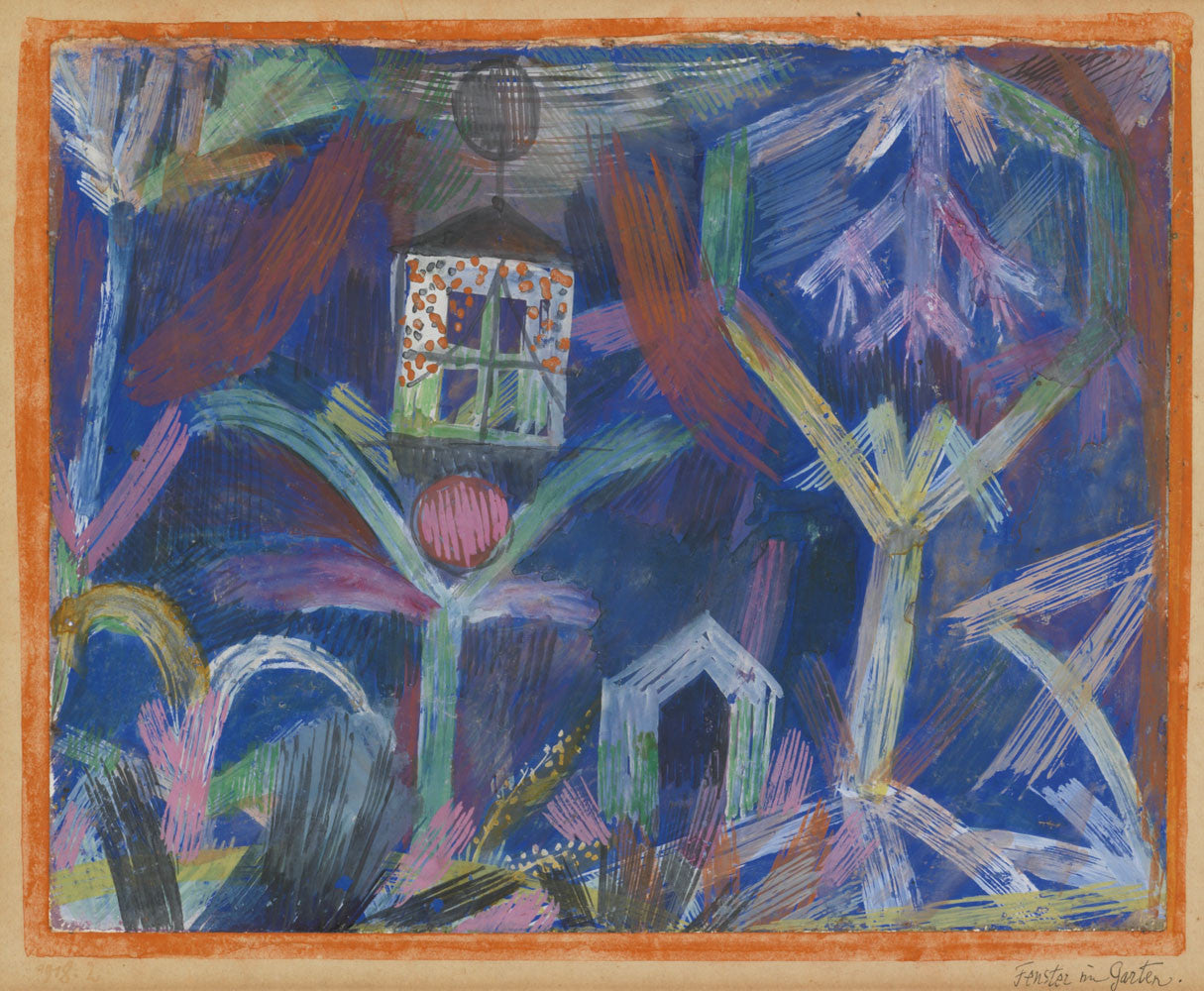 Paul Klee - Window In The Garden-Reproduction-Get Custom Art