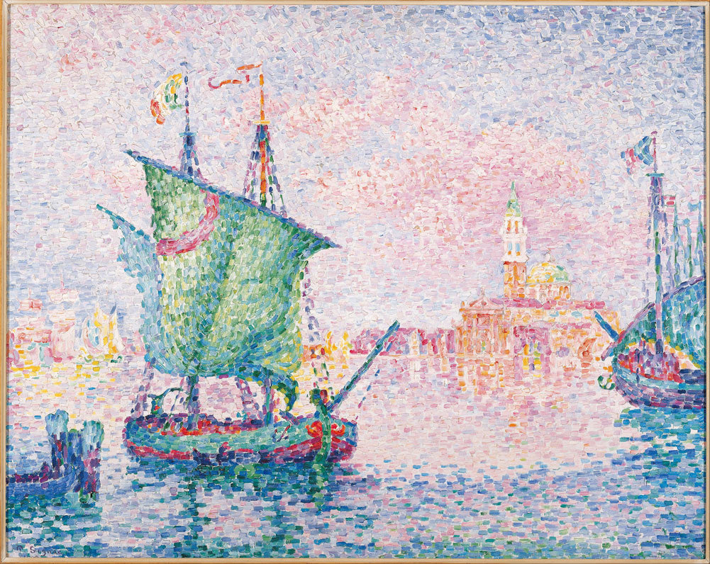 Paul Signac - Venice, The Pink Cloud-Reproduction-Get Custom Art