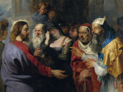 Peter Paul Rubens - Christ and the Adulteress