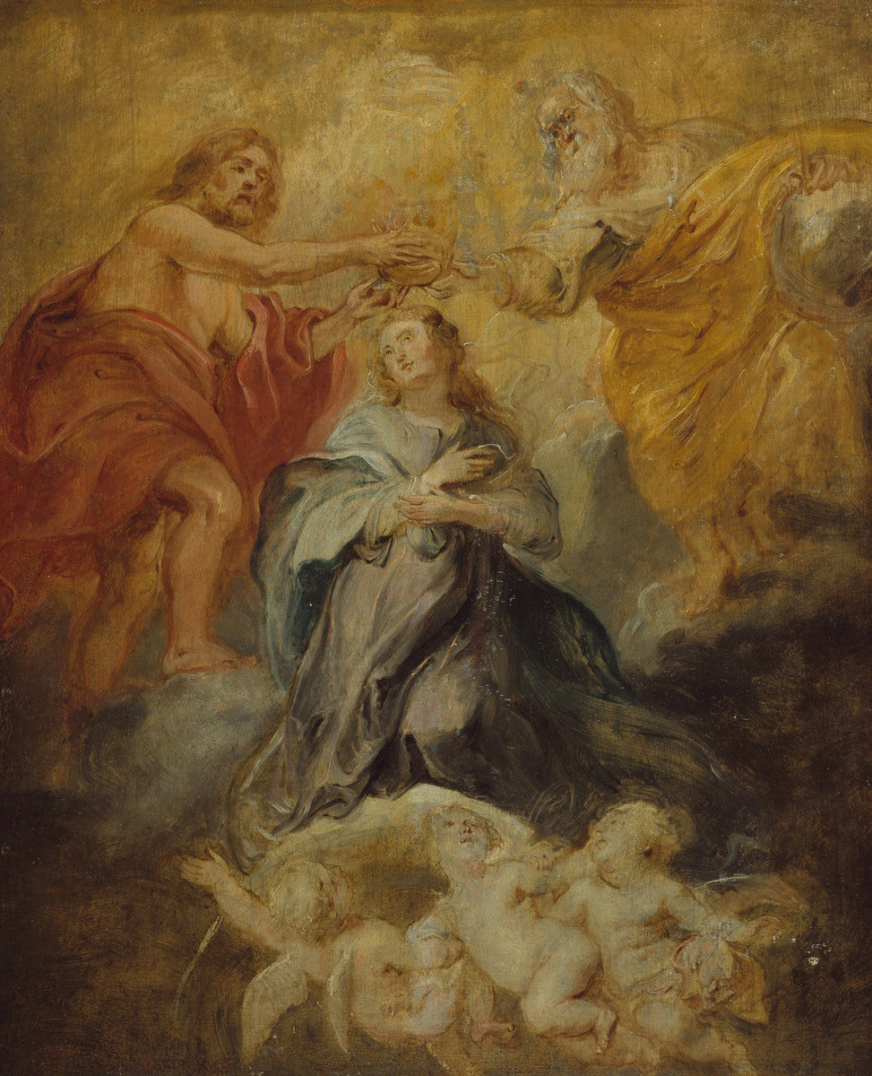 Peter Paul Rubens - The Coronation of the Virgin-Reproduction-Get Custom Art