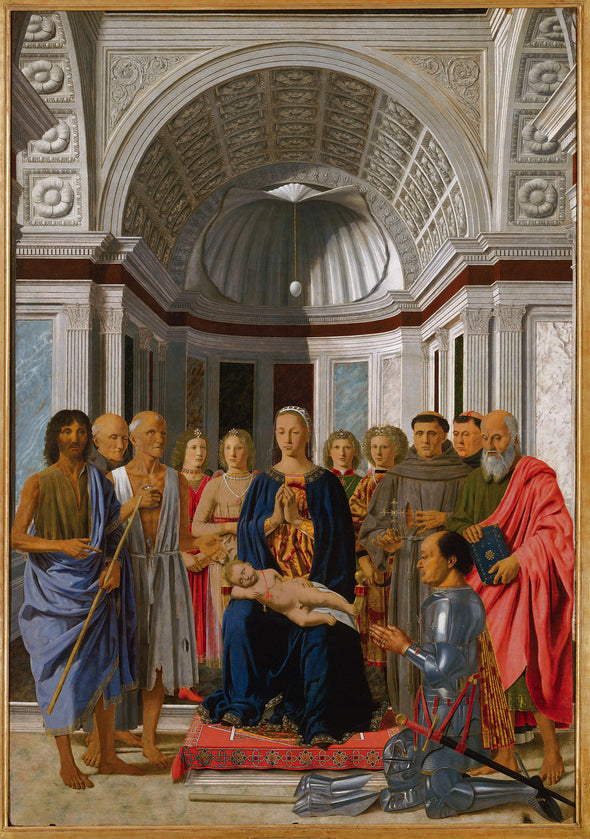 Piero della Francesca - Madonna and Child with Saints