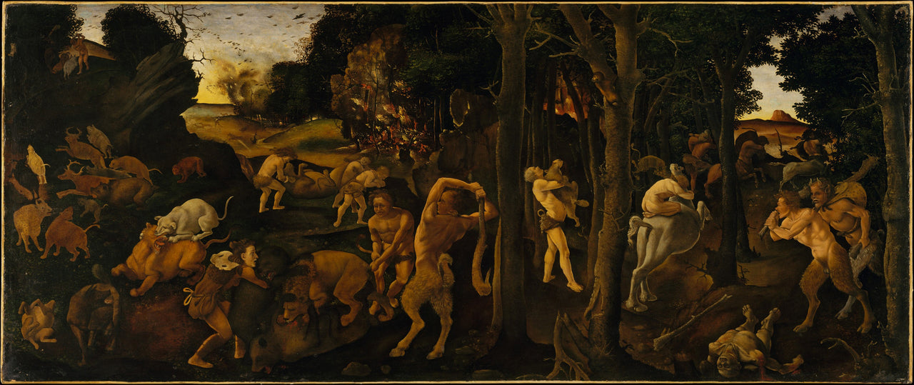 Piero di Cosimo - A Hunting Scene