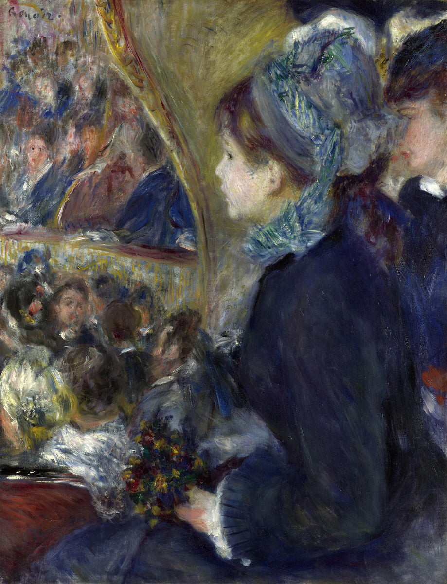 Pierre-Auguste Renoir - At the Theatre