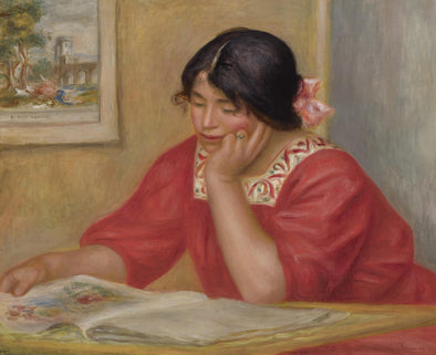 Pierre-Auguste Renoir - Leontine Reading