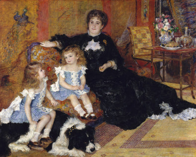 Pierre-Auguste Renoir - Marguerite Louise Lemonnier and Her Children