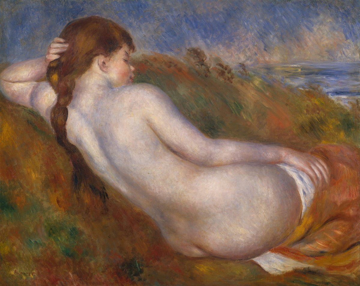 Pierre-Auguste Renoir - Reclining Nude-Reproduction-Get Custom Art